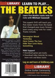 lick library learn to play the beatles volume 2 tutorial