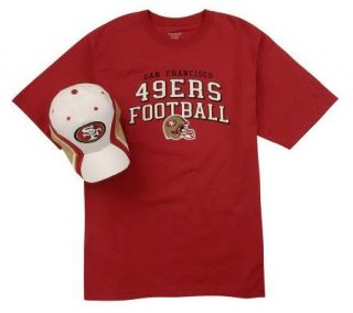 NFL Team Logo SS T Shirt & Hat Combo by Reebok —