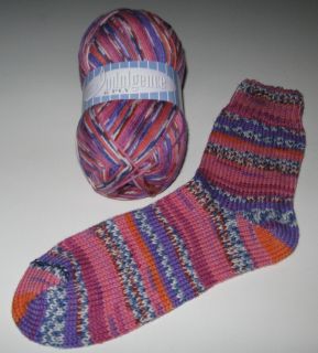 150g Indulgence 6 Superwash Merino Sock Yarn w Aloe 1