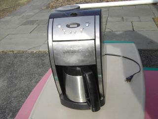 Cuisinart Grind Brew Coffee Maker Model DGB 600 for Parts