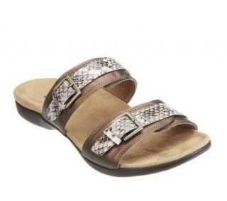 Weil by Orthaheel Mystic II OrthoticLeather Strap Sandals   A221663