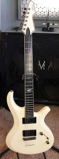 Schecter ATX Riot Special Edition Guitar Aged White w Black Chrome NIB