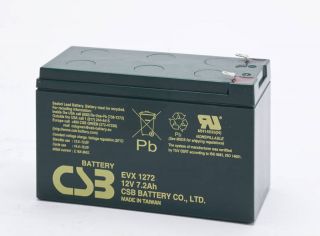Battery CSB Battery Technologies EVX1272F2 12V 7 2AH Ea