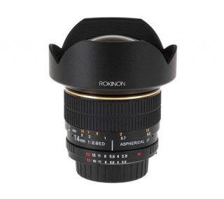 Rokinon 14mm f/2.8 IF ED MC Super Wide Angle Lens for Sony   E259899