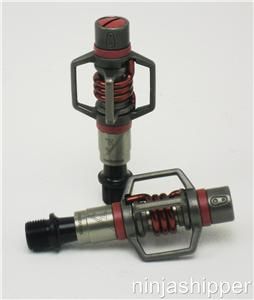 New Crank Brothers Eggbeater 3 Pedals Red Crankbrothers