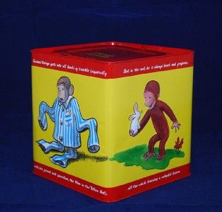 Curious George Musical Jack in The Box Metal Base Schylling Toys Pop