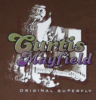 Curtis Mayfield Superfly Funk Soul T Shirt Tee Shirt M