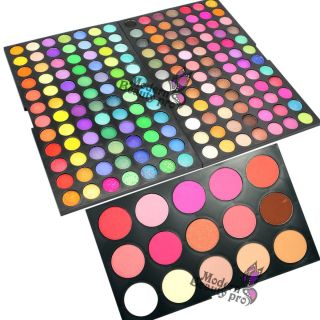  Full Color Shimmer Matte Warm EYESHADOW BLUSH Cosmetic Makeup Palette