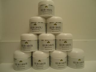 10 Jar Snail Cream Gel Baba Crema de Caracol 100 4 oz Acne Cellulite
