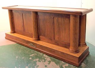 Home Bar Store Counter Sales Counter Recycled Custom Made Oak Ash