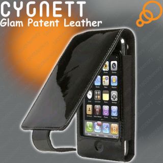Genuine Cygnett Glam Patent Leather Flip Case for iPhone 4 4S 3G 3GS