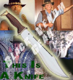 Crocodile Dundee ★ Huge Jungle Bowie Knife Movie Dagger