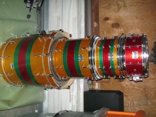  Custom 4 Piece Shine Drum Kit