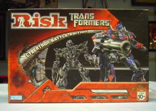 Risk Transformers Cybertron Battle Ed New Board Game