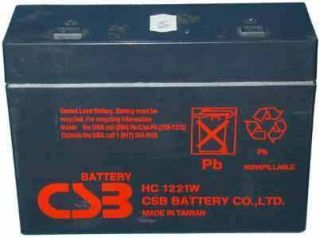 HC1221W CSB Battery for APC UPS RBC21 BF500 500U 400C