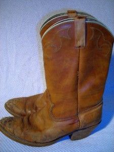 vintage men s dingo cowboy boots brown