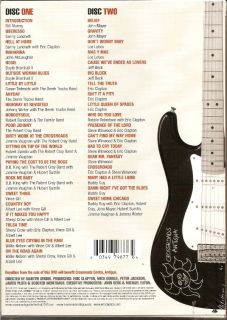 Eric Clapton 2 DVD Live Crossroads Guitar Festival New