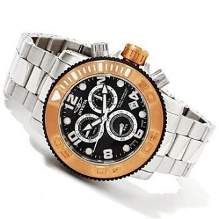 Invicta Mens Sea Hunter Chronograph Stainless Steel Watch 12533