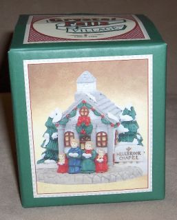 Crystal Falls Village HILLBROOK CHAPEL Christmas Collectible