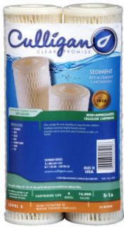 Culligan 2pk Whole House Replacement Water Filter S1A D
