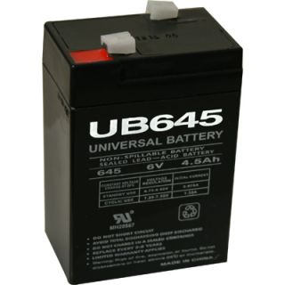 6V 4 5Ah SLA Sealed Lead Acid Battery Universal UB645 D5733