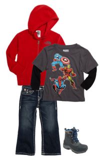 Jem T Shirt & The North Face Jacket (Toddler)