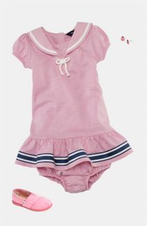 Ralph Lauren Dress & TOMS Slip On (Infant)