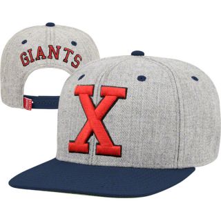 Cuban X Giants Baseball Classic Adjustable Snapback Hat   Grey