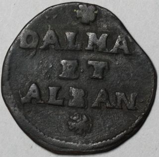 1684 1691 Dalmatia Albania 2 Soldi Republic of Venice