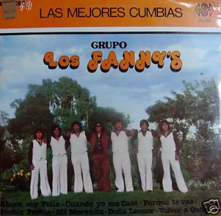 Grupo Los Fannys Las Mejores Cumbias Mexico SEALED LP
