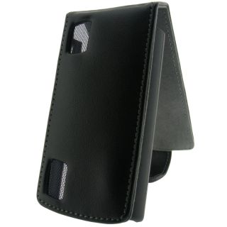 Genuine Napa Leather Case for Sony Walkman NWZ S544 S545  Black