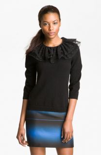 MARC BY MARC JACOBS Sonia Lace Collar Sweater