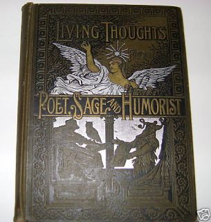 Living Thoughts poet sage humorist Dale 1891