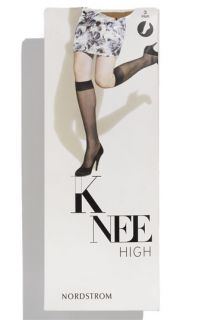  Sheer Knee High Stockings with Reinforced Toe (3 Pack) (3 for $30)