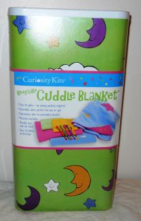 Curiosity Kits Curious Baby Keepsake Cuddle Blanket Craft Kit NEW