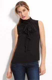 Vince Camuto Sleeveless Blouse with Scarf (Petite)