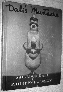 Dalis Mustache Salvador Dali Halsman HB 1st 1954 `