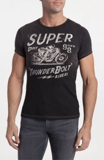 Superdry Thunderbolt Greaser Crewneck T Shirt
