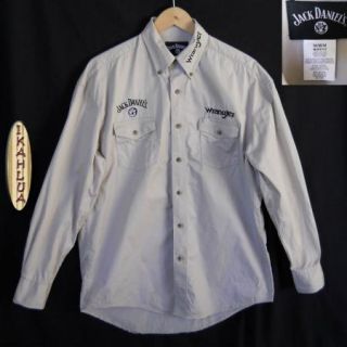  Daniels L s Button Up Western Rodeo Embroidered Shirt Mens M