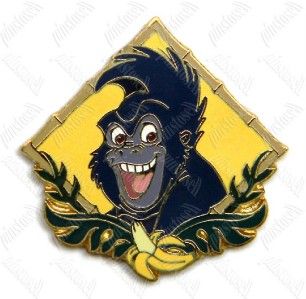 terk tarzan gorilla disney pin