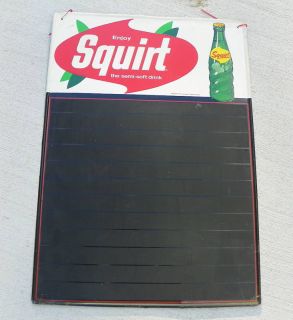 Squirt Menu Board