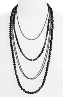 Natasha Couture Multistrand Necklace