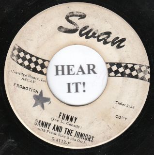 45 Danny and The Juniors (Swan PROMO 4113) Funny/We Got Soul