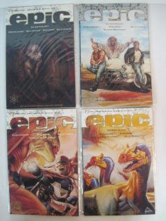 COMPLETE SET OF EPIC AN ANTHOLOGY #1 4 NM/M MARVEL EPIC LIMITED SERIES