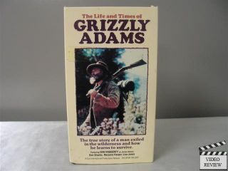 Life and Times of Grizzly Adams VHS Dan Haggerty 089859010644