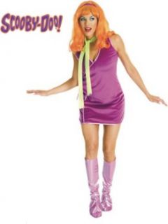 Scooby Doo Daphne Costume Adult Standard Size Up to Ladies Dress Size