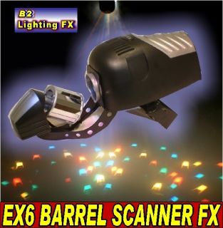 Barrel Moon Scanner Dance Floor Light DJ Bands EX 6