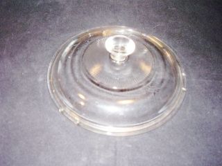 Smaller Glass Pyrex Replacement Crock Pot Lid 7 25 Edge 6 50 Rim to