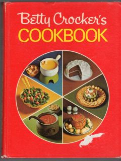 Betty Crockers Cookbook 1969  twelfth Printing 1972 Vintage Hardcover