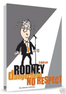 Rodney Dangerfield 3 DVD Set No Respect Stand Up Comedy